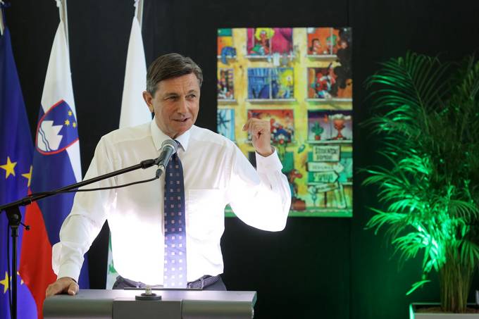 Predsednik Republike Slovenije Borut Pahor se je danes udeleil osrednje slovesnosti ob 70-letnici tudentskega doma Ljubljana